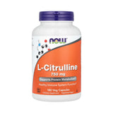 NOW Foods, L-Citrulline, 750 mg, 180 Veg Capsules