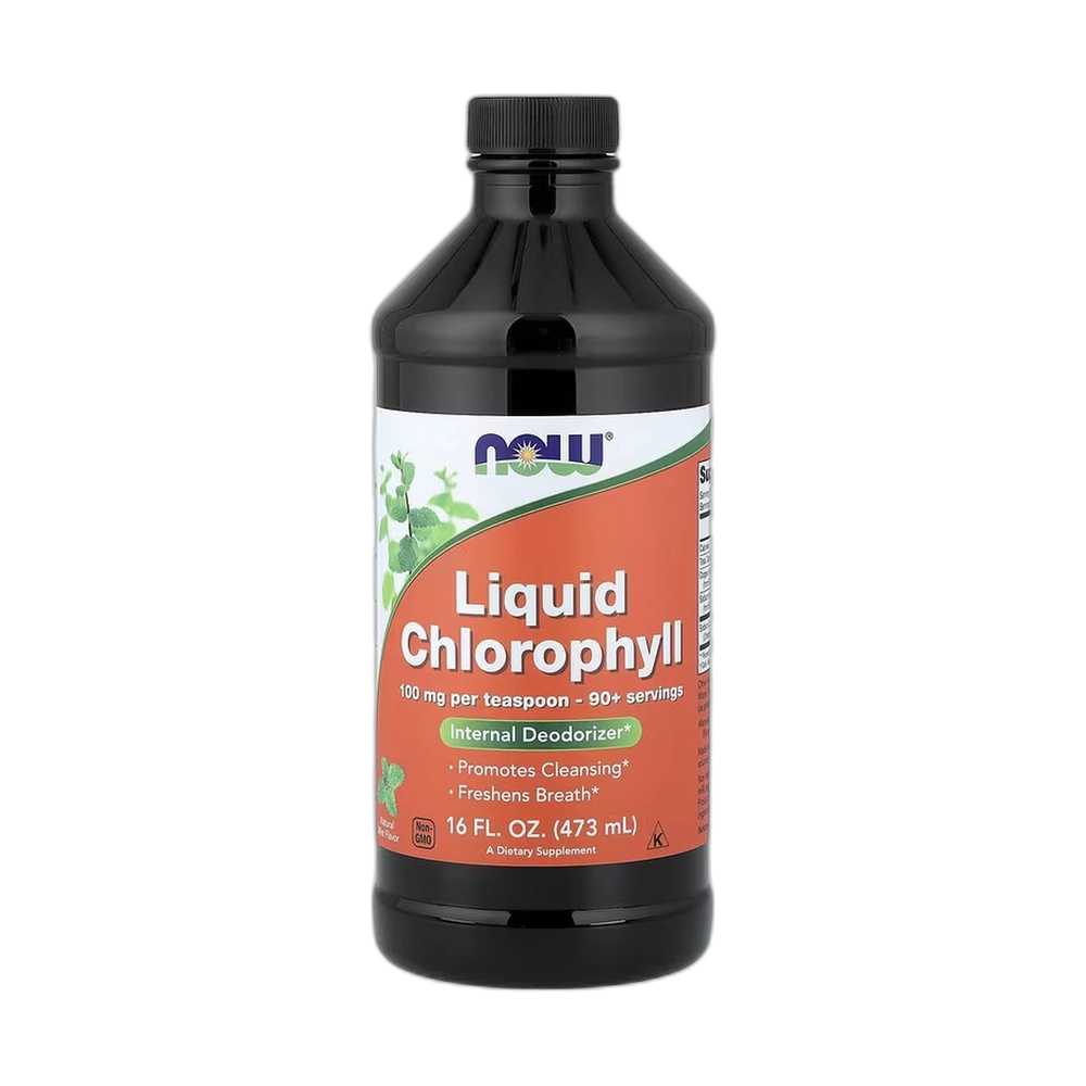 NOW Foods, Liquid Chlorophyll, Mint , 16 fl oz, 473 ml