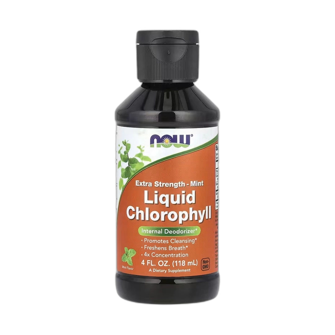 NOW Foods, Liquid Chlorophyll, Mint, 4 fl oz, 118 ml