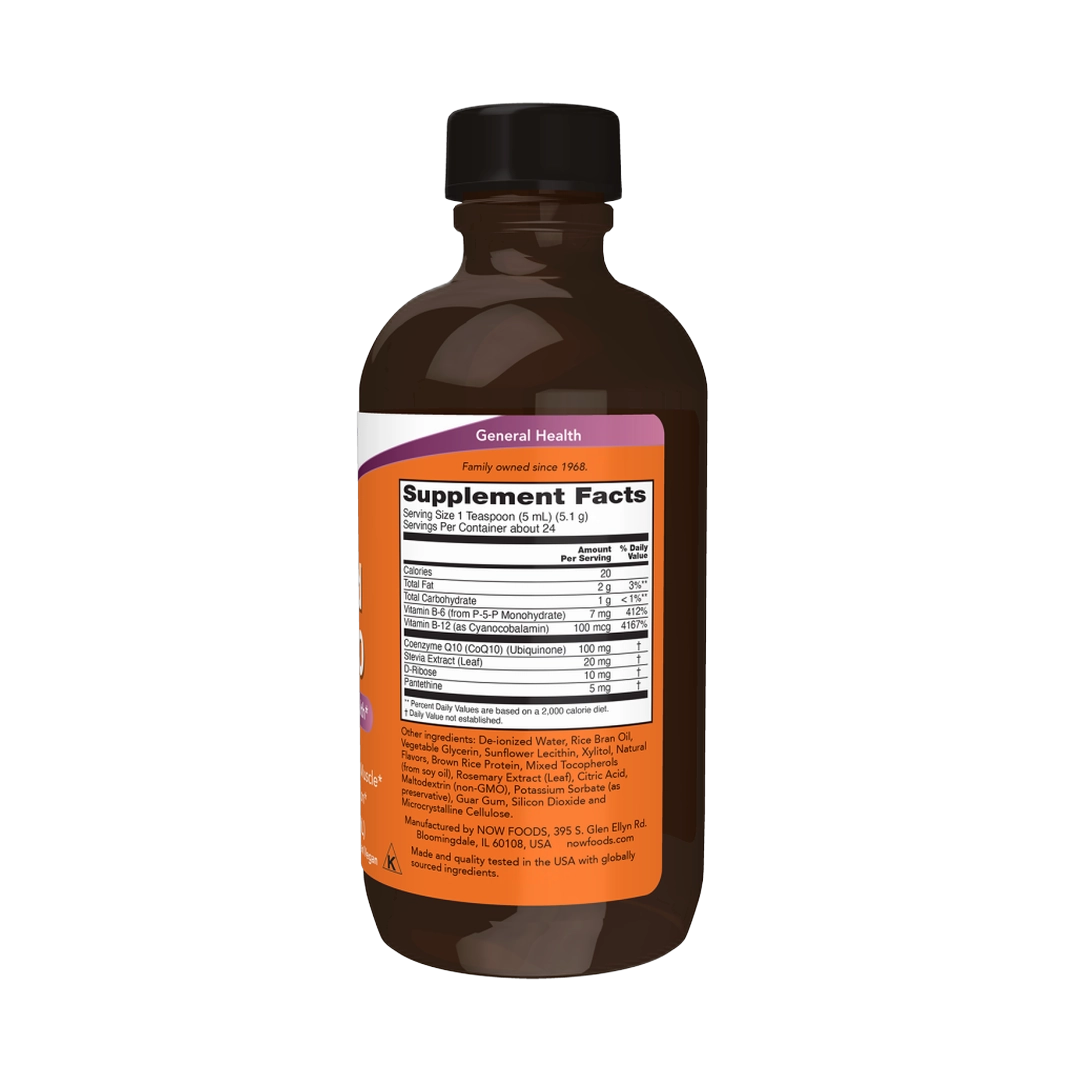NOW Foods, Liquid CoQ10, Orange, 4 fl oz, 118 ml