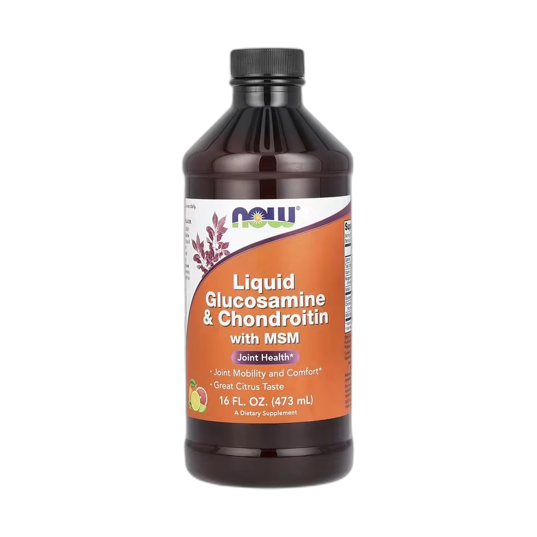 NOW Foods, Liquid Glucosamine & Chondroitin with MSM, Citrus, 16 fl oz, 473 ml
