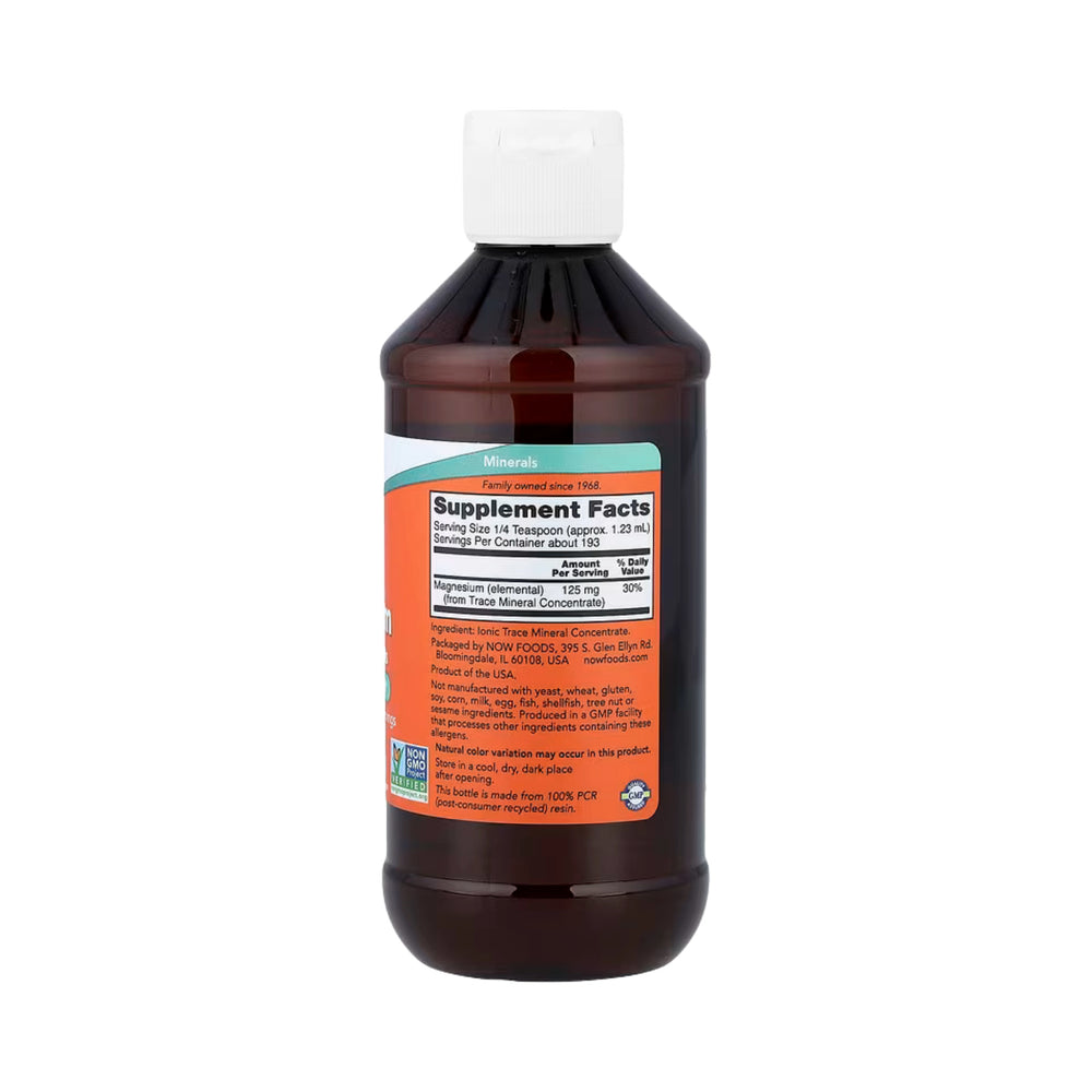 NOW Foods, Liquid Magnesium with Trace Minerals, 8 fl oz, 237 ml