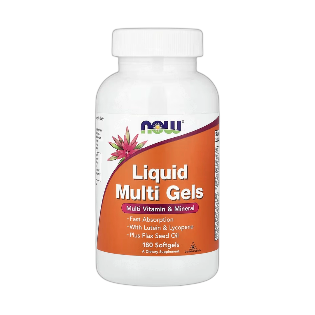 NOW Foods, Liquid Multi Gels, 180 Softgels