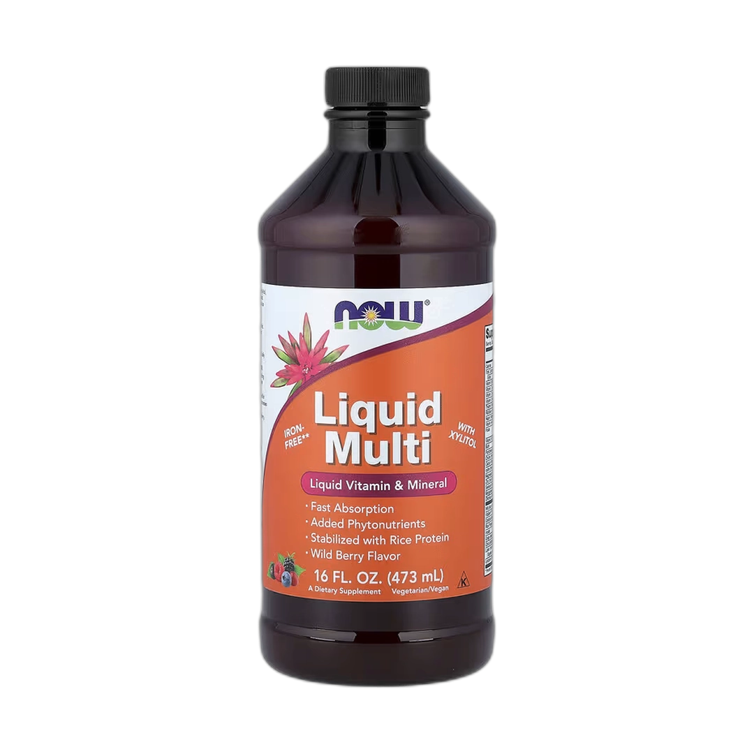 NOW Foods, Liquid Multi, Wild Berry, 16 fl oz, 473 ml