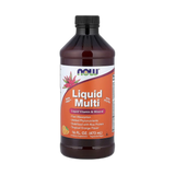 NOW Foods, Liquid Multi with Xylitol, Iron-Free, Tropical Orange, 16 fl oz, 473 ml