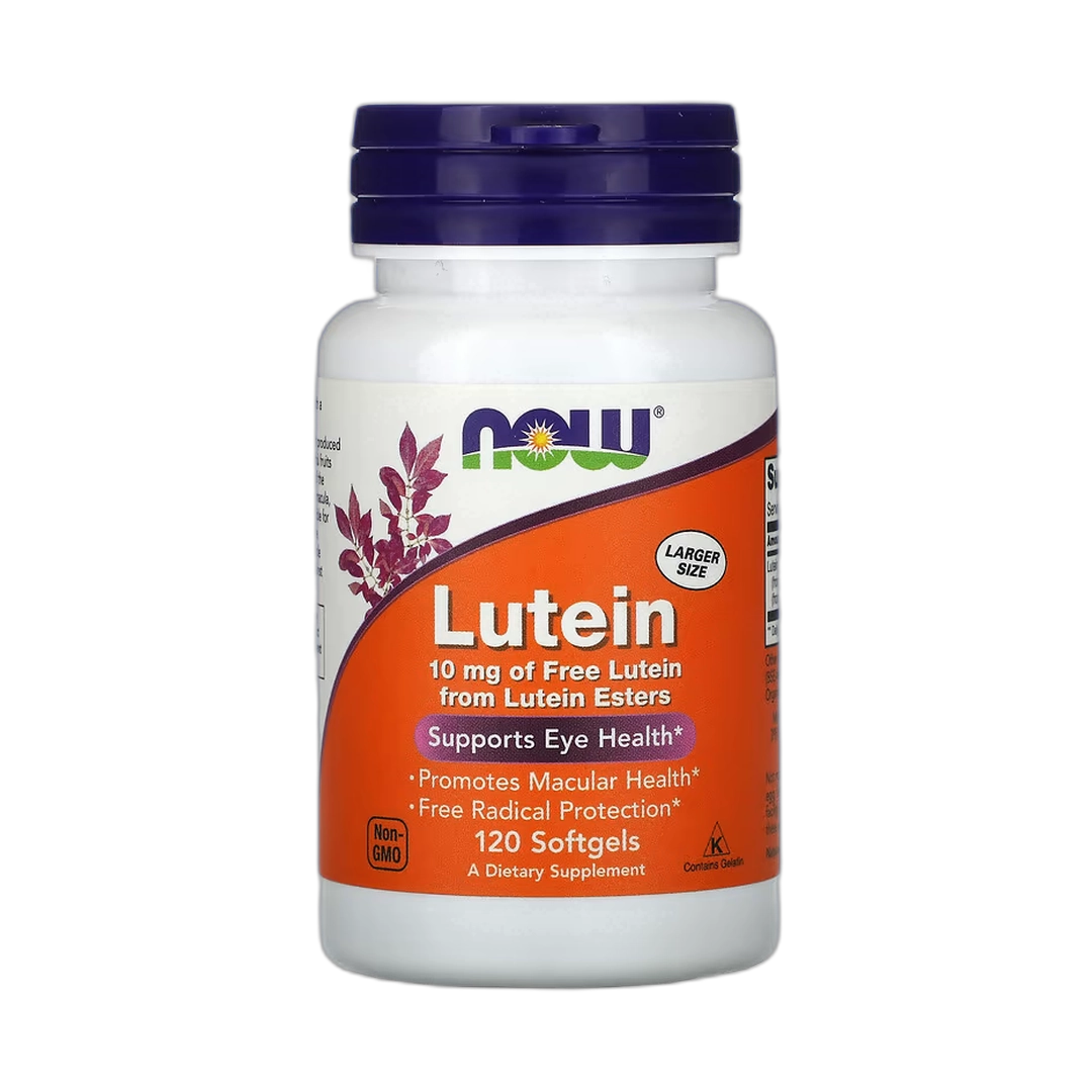 NOW Foods, Lutein, 10 mg, 120 Softgels