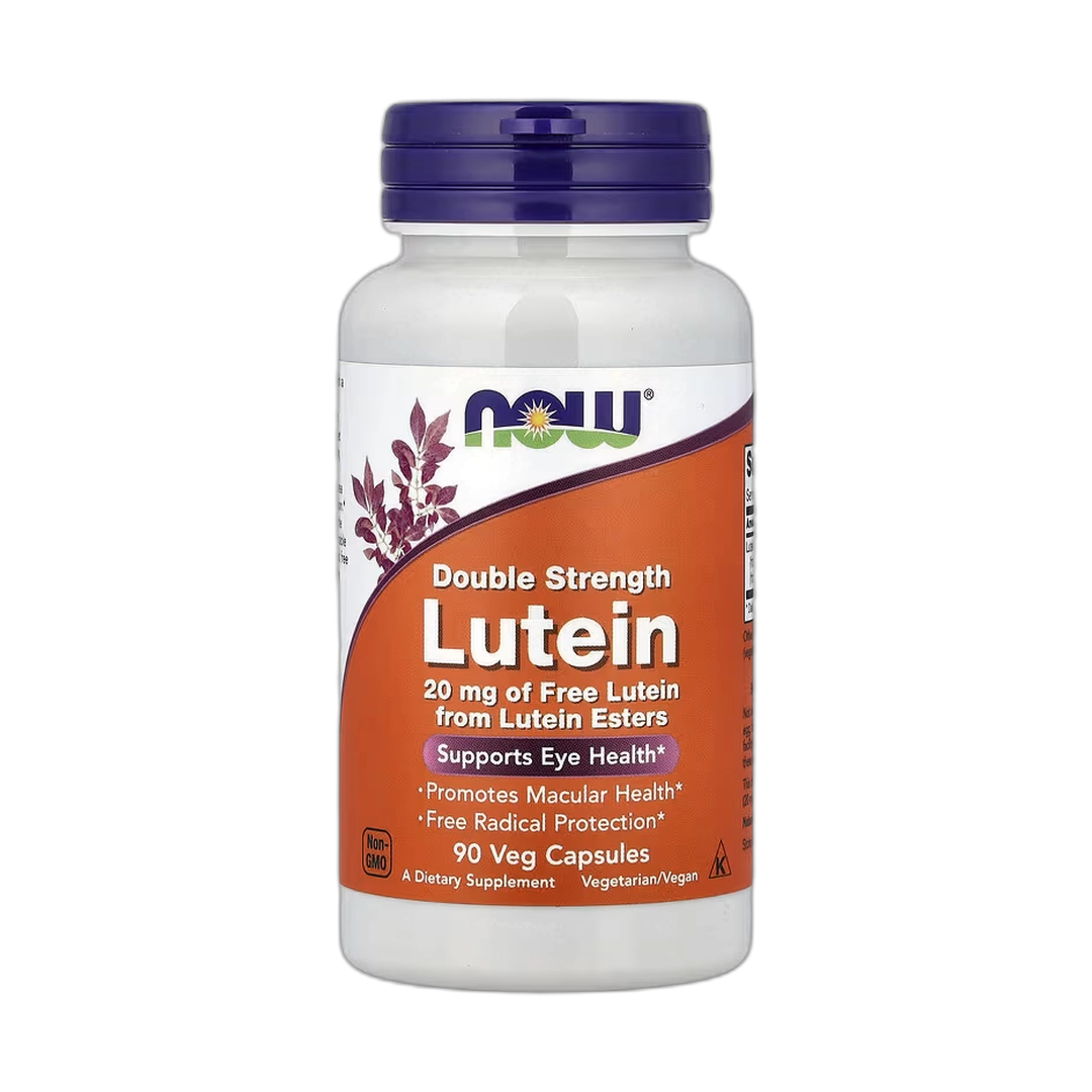 NOW Foods, Lutein, 20 mg, 90 Veg Capsules