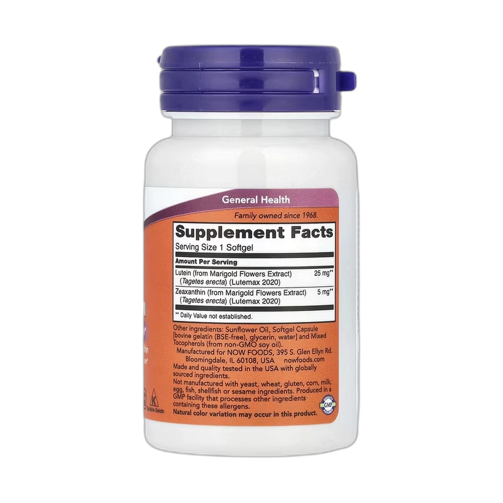 NOW Foods, Lutein & Zeaxanthin , 120 Softgels