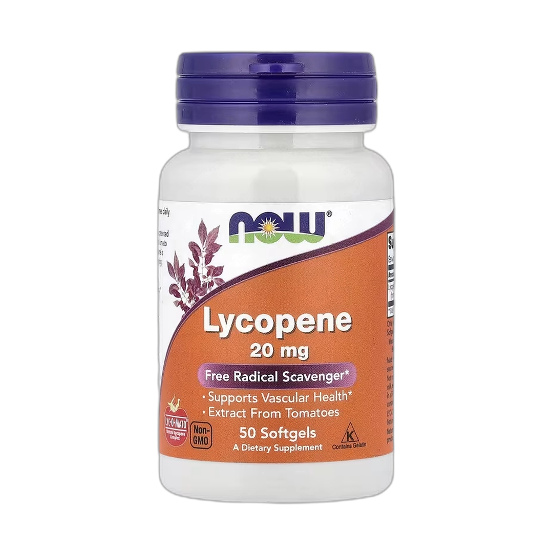 NOW Foods, Lycopene, 20 mg, 50 Softgels