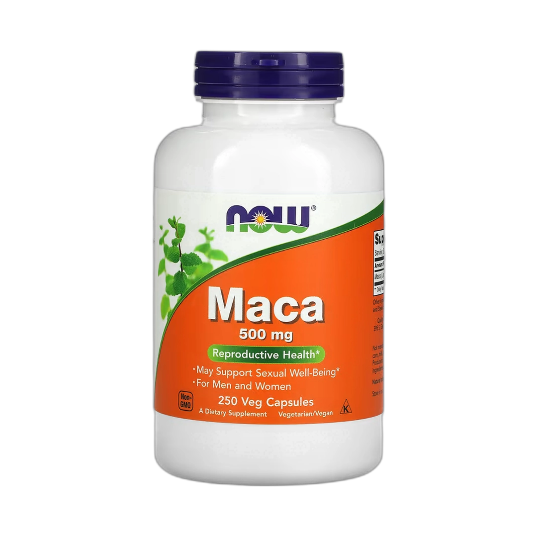 NOW Foods, Maca, 500 mg, 250 Veg Capsules