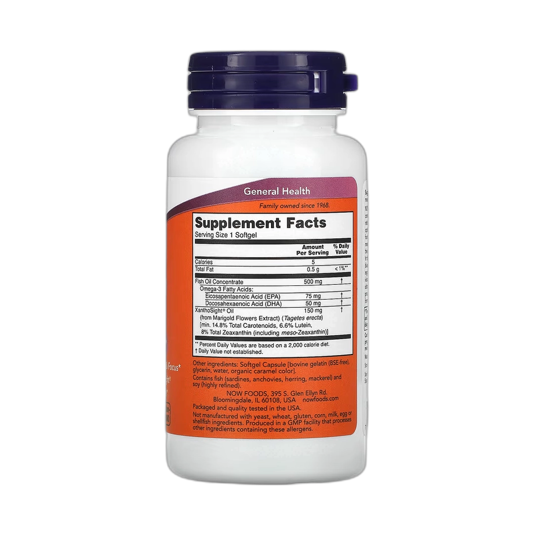 NOW Foods, Macular Vision, 50 Softgels