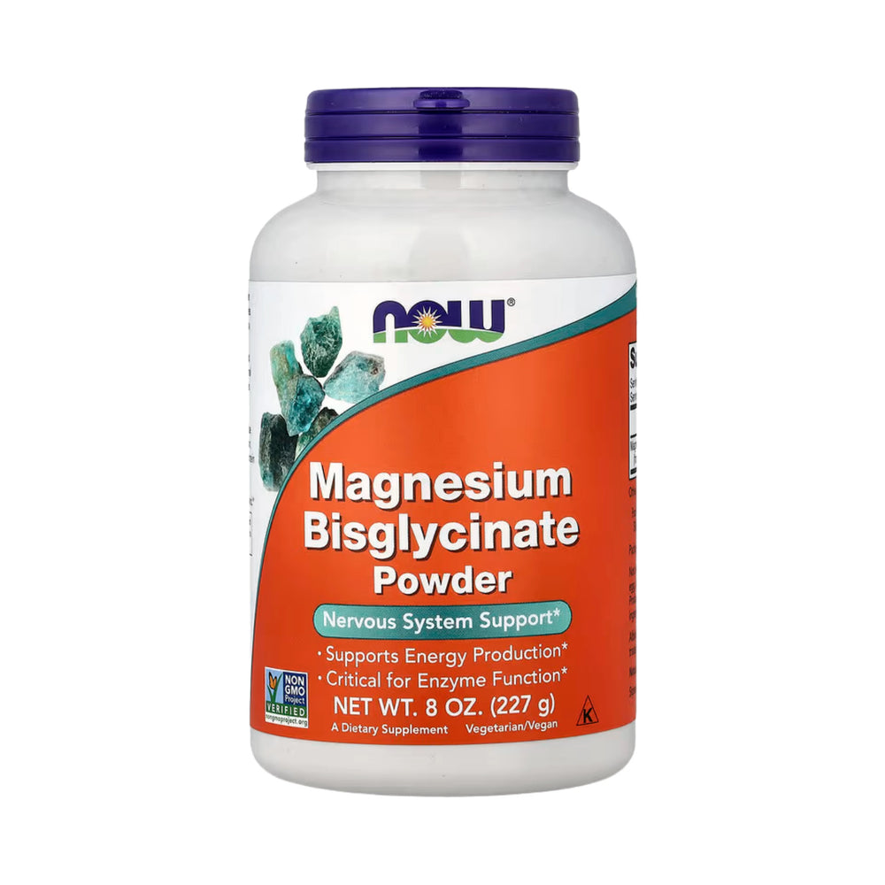 NOW Foods, Magnesium Bisglycinate Powder, 8 oz, 227 g