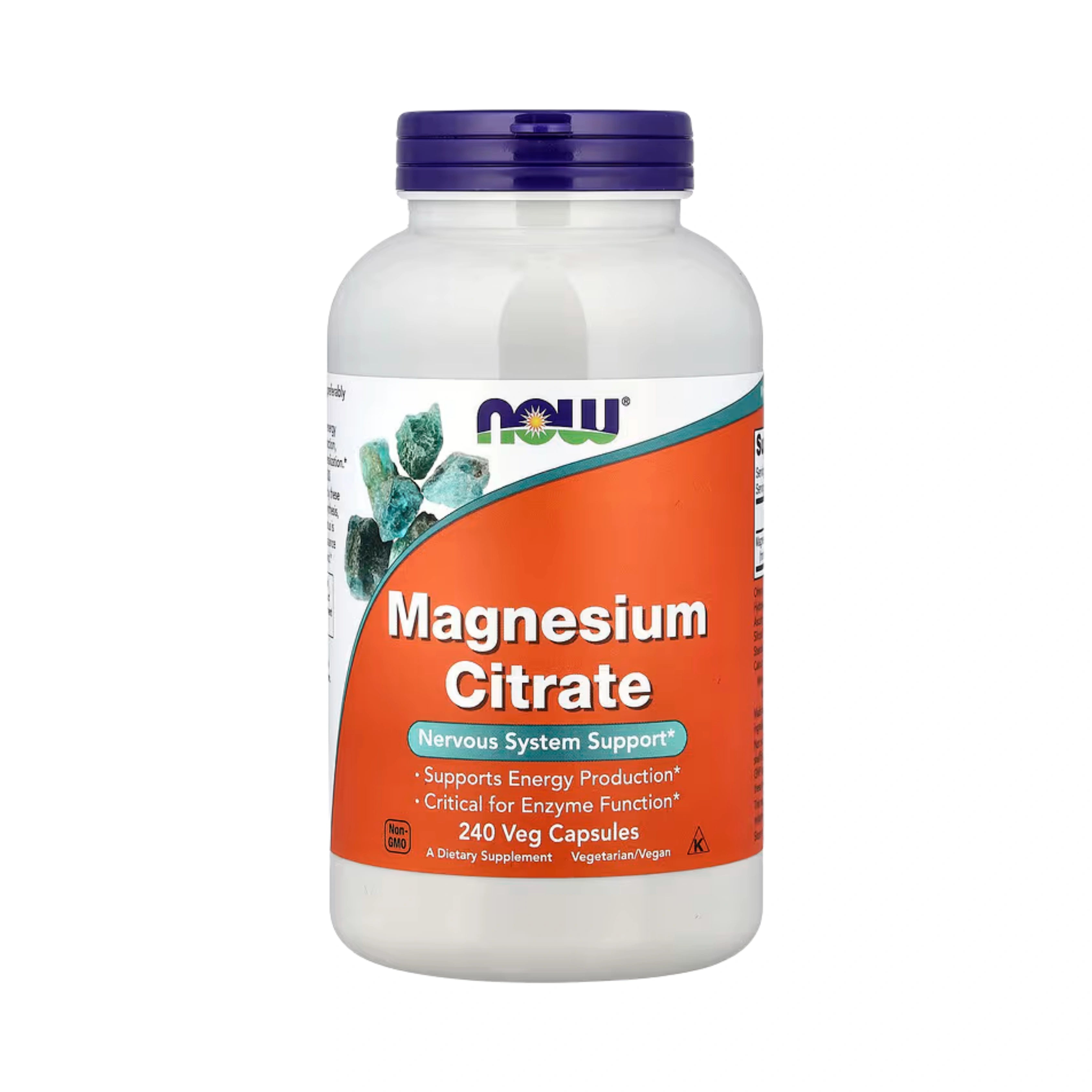 NOW Foods, Magnesium Citrate, 240 Veg Capsules