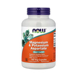 NOW Foods, Magnesium & Potassium Aspartate With Taurine, 120 Veg Capsules