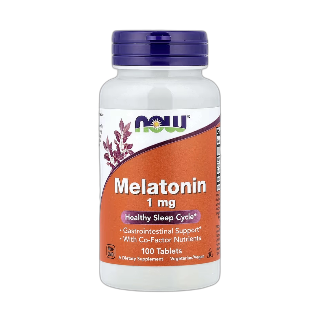 NOW Foods, Melatonin, 1 mg, 100 Tablets