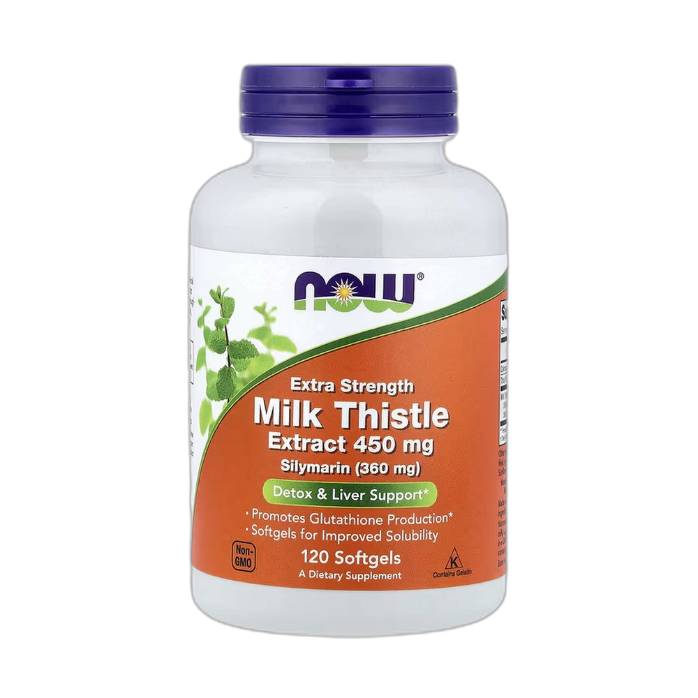 NOW Foods, Milk Thistle Extract, 450 mg, 120 Softgels