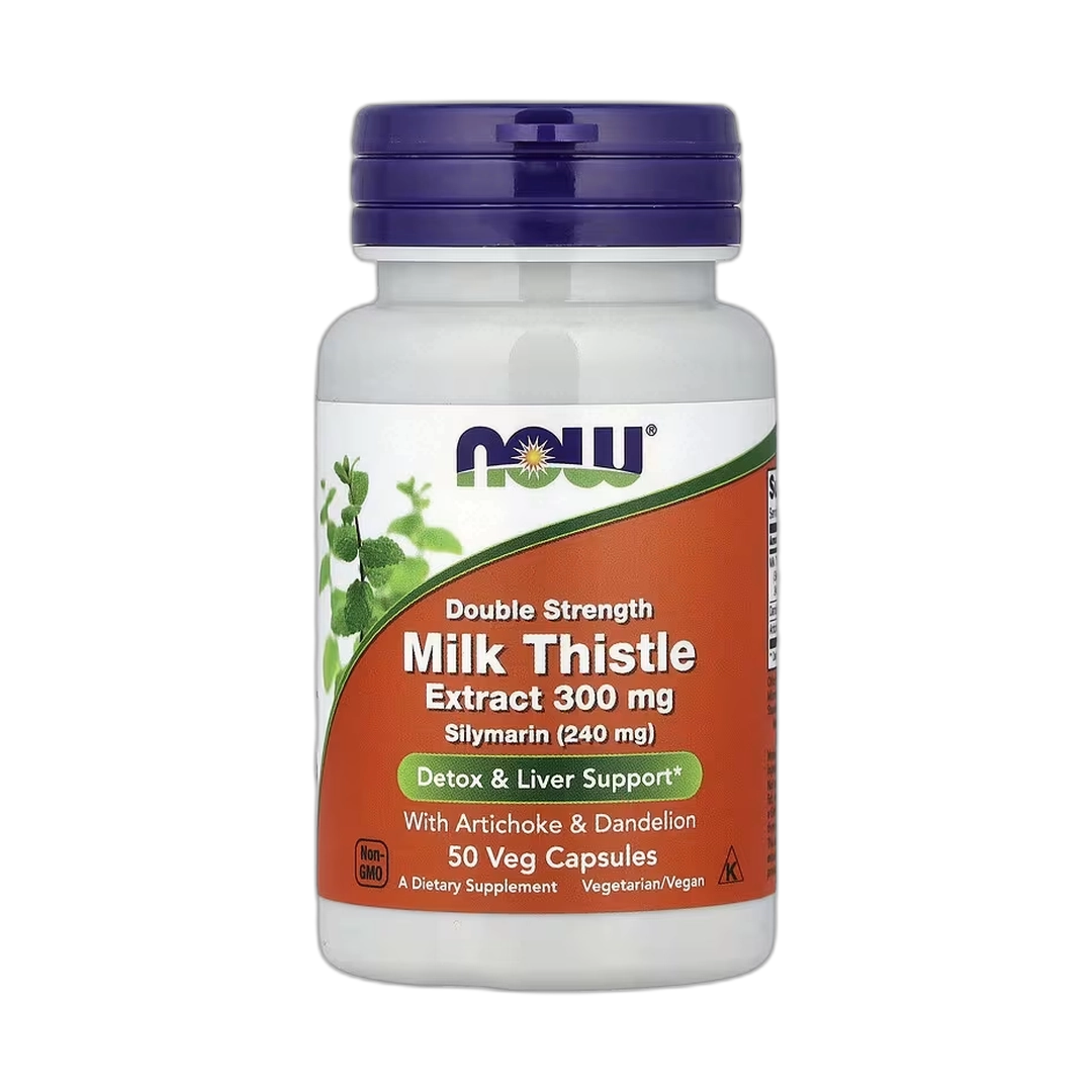 NOW Foods, Milk Thistle Extract, 50 Veg Capsules