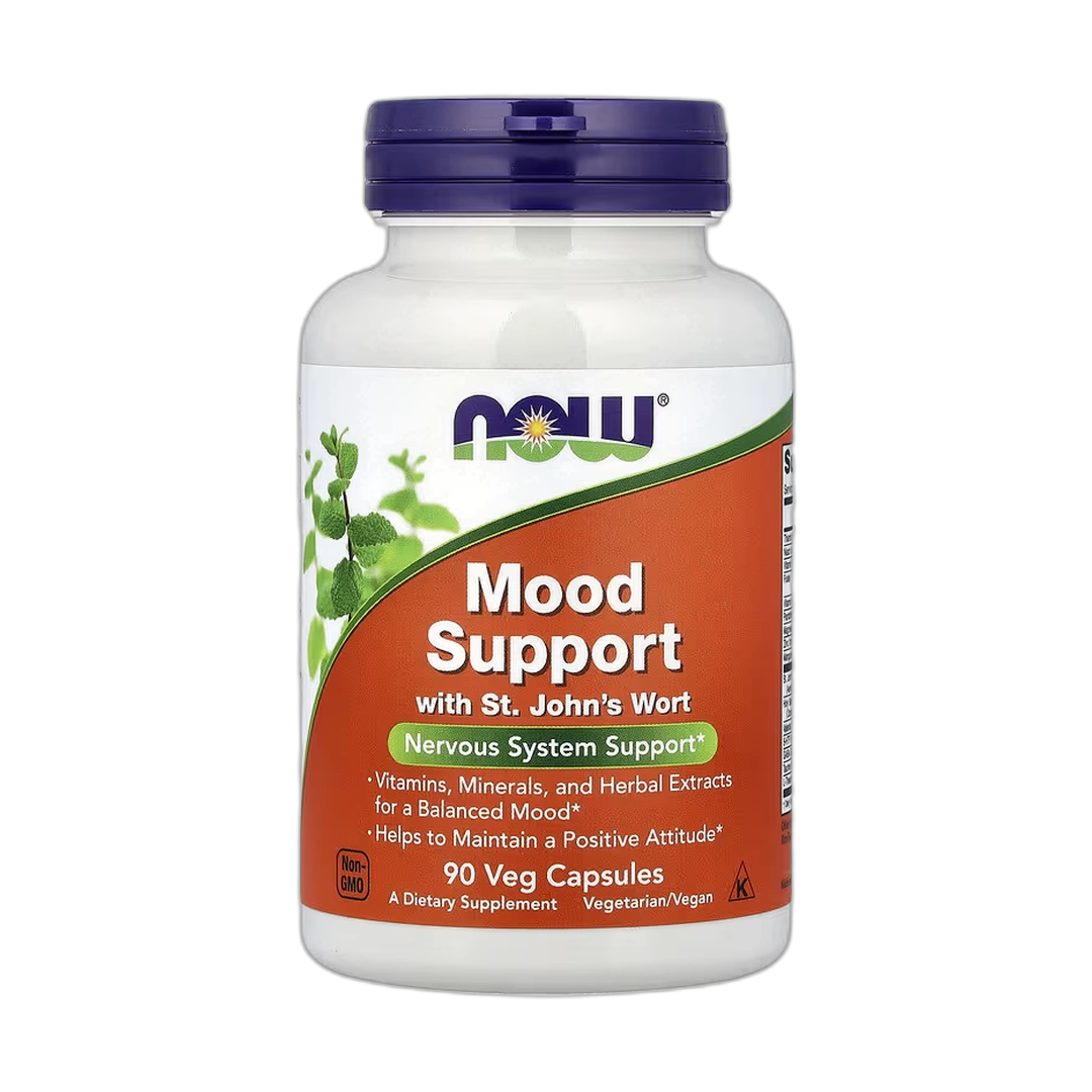 NOW Foods, Mood Support with St. John's Wort, 90 Veg Capsules