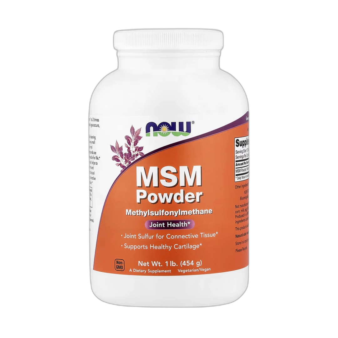 NOW Foods, MSM Powder, 1 lb, 454 g