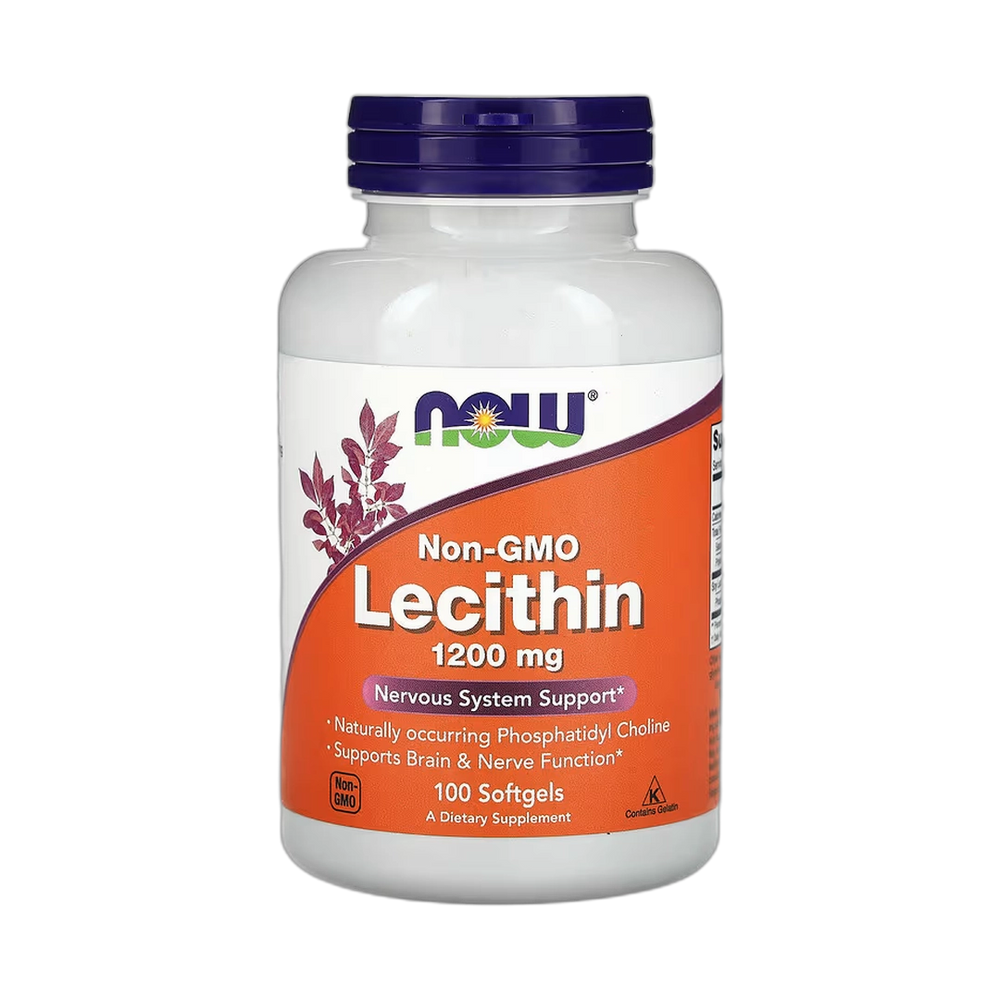 NOW Foods, Non-GMO Lecithin, 100 Softgels