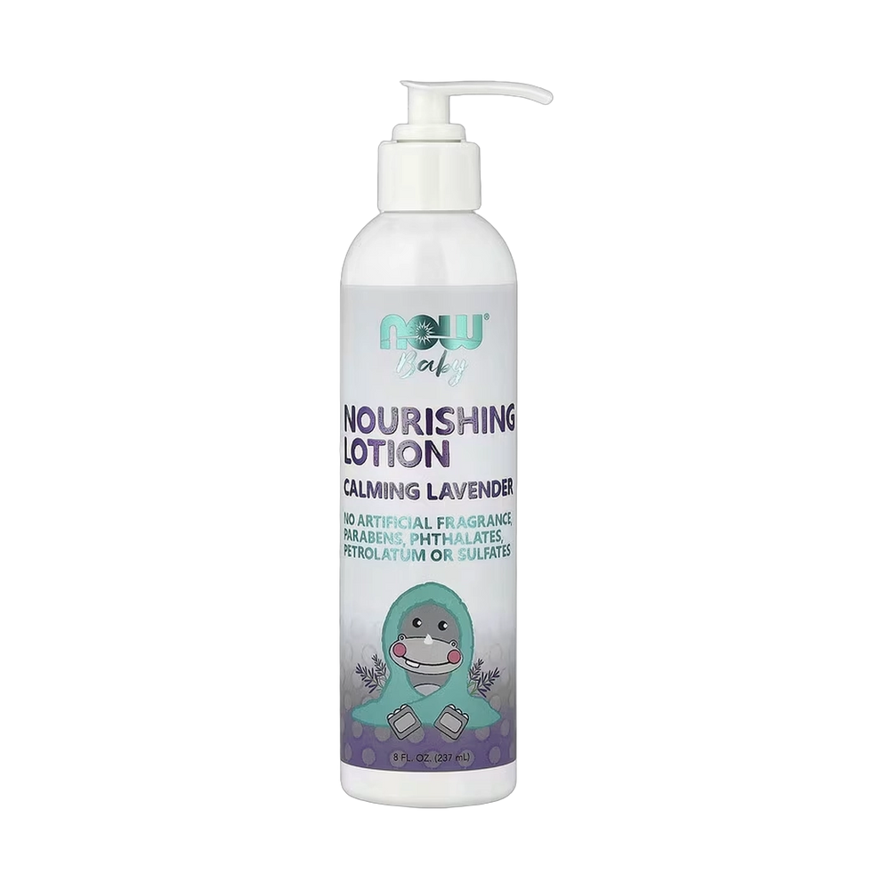 NOW Foods, Nourishing Lotion, Calming Lavender, 8 fl oz, 237 ml