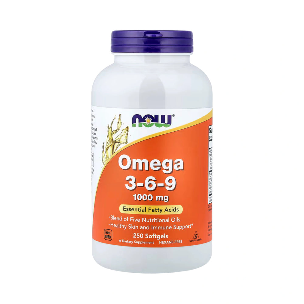 NOW Foods, Omega 3-6-9, 250 Softgels