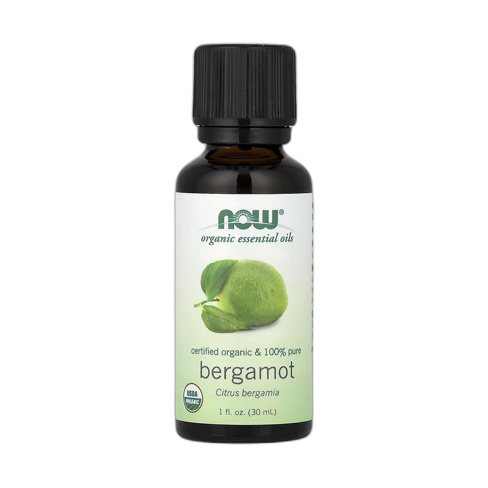 NOW Foods, Organic Essential Oils, Bergamot, 1 fl oz, 30 ml
