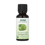 NOW Foods, Organic Essential Oils, Bergamot, 1 fl oz, 30 ml