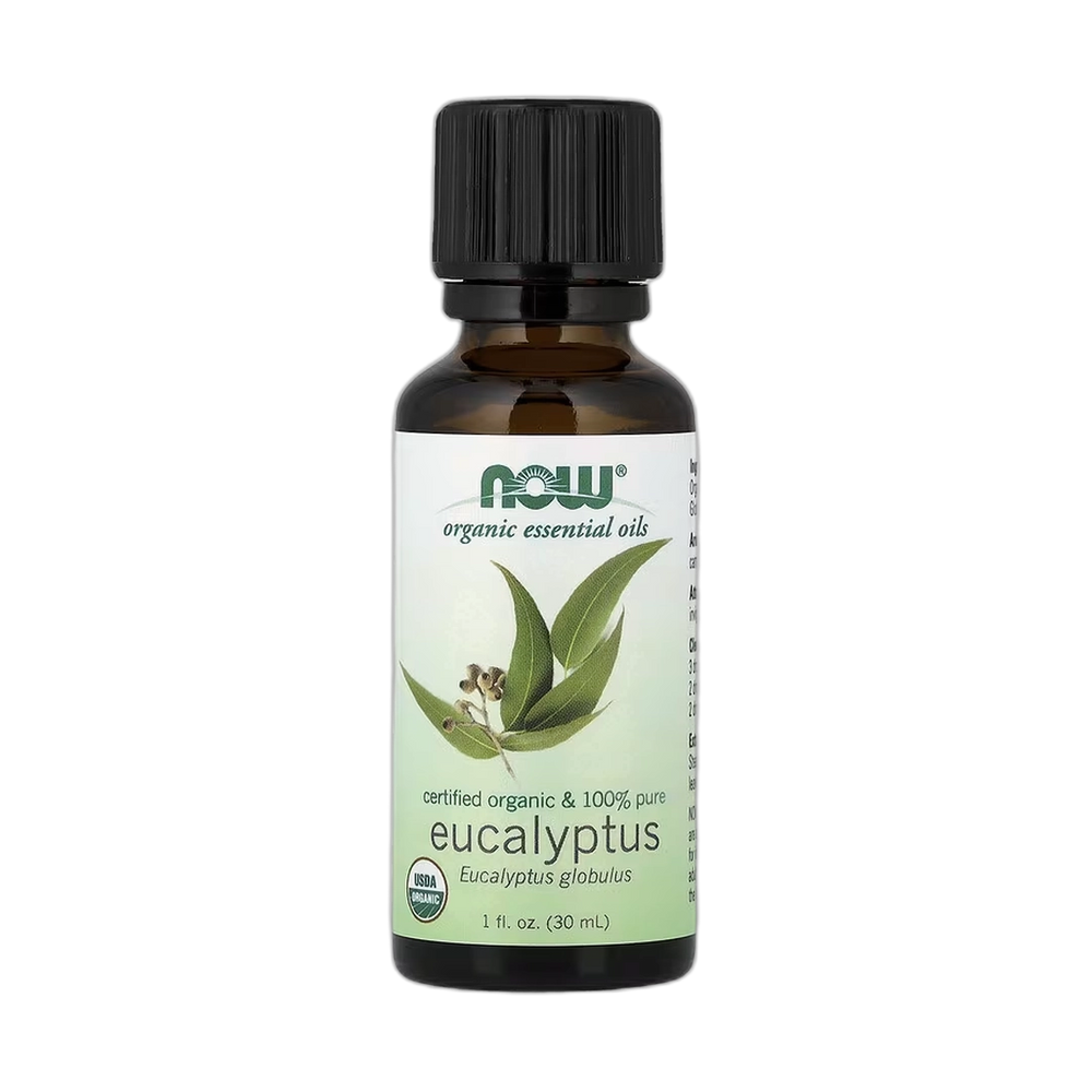 NOW Foods, Organic Essential Oils, Eucalyptus, 1 fl oz, 30 ml