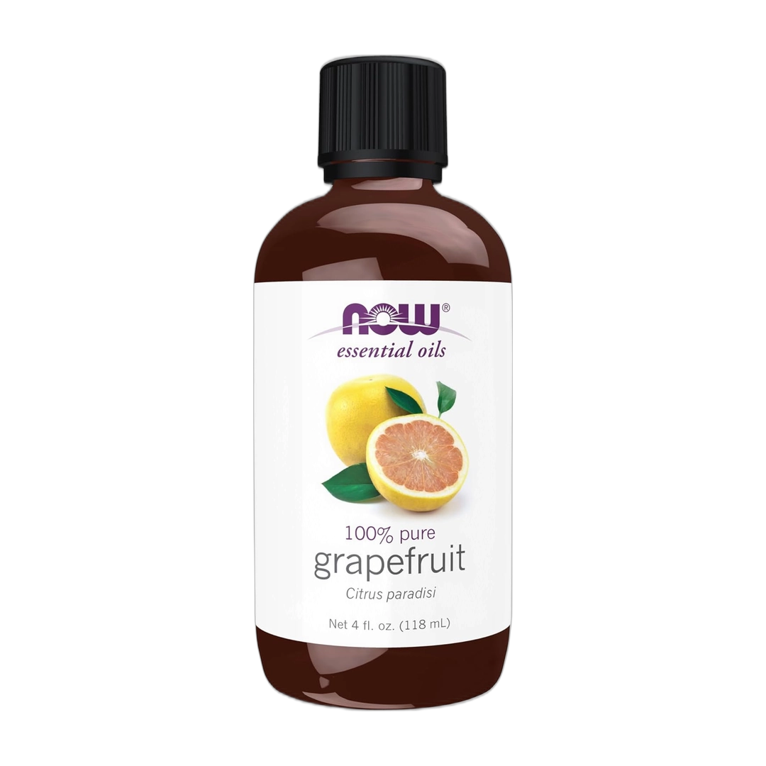NOW Foods, Organic Essential Oils, Grapefruit, 4 fl oz, 118 ml