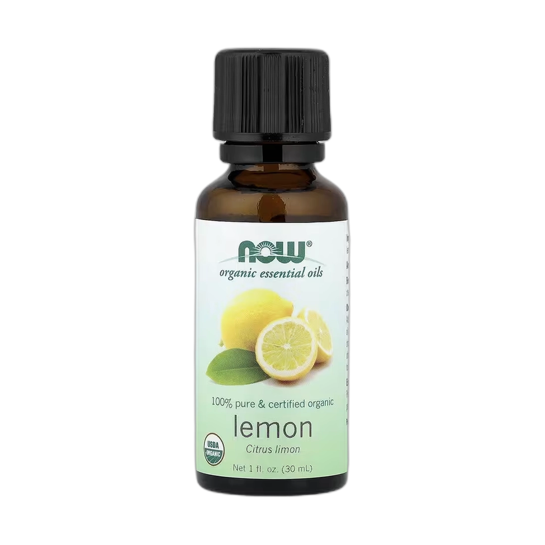 NOW Foods, Organic Essential Oils, Lemon, 1 fl oz, 30 ml
