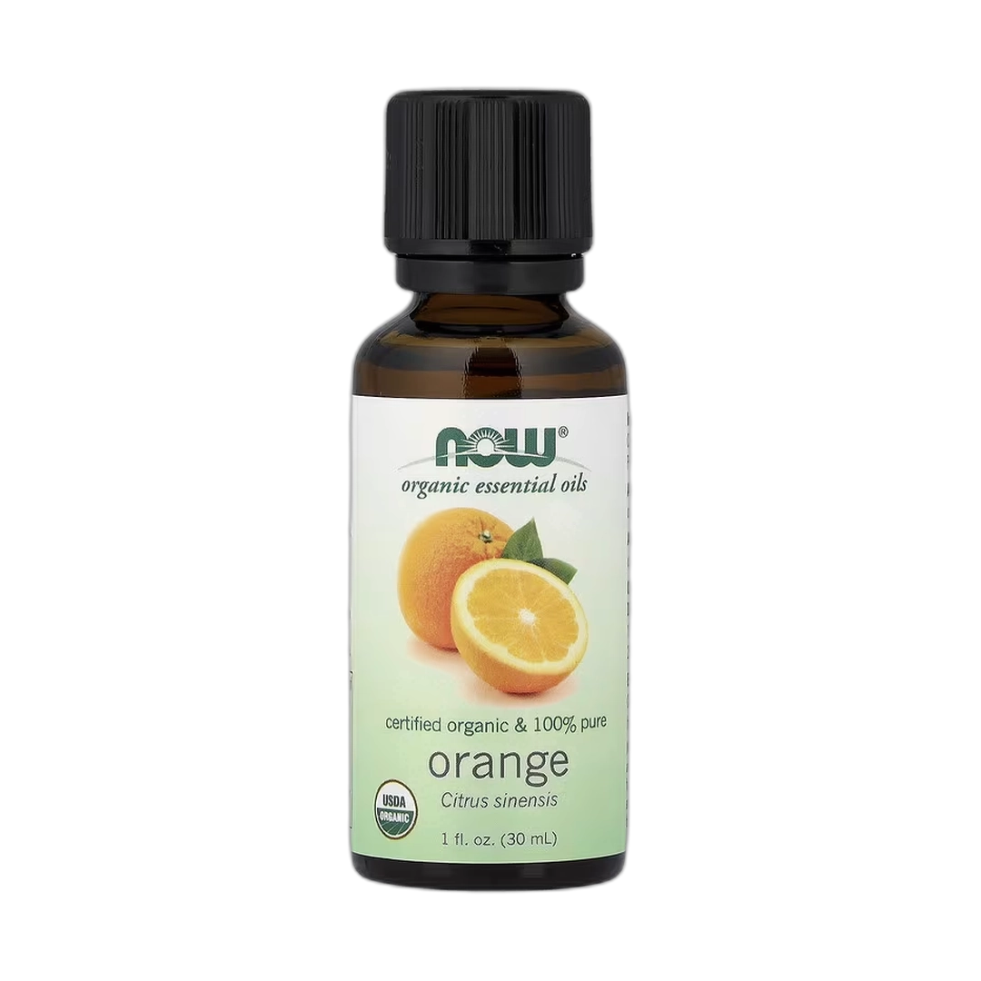 NOW Foods, Organic Essential Oils, Orange, 1 fl oz, 30 ml