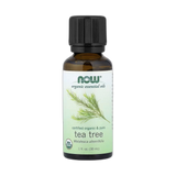 NOW Foods, Organic Essential Oils, Tea Tree, 1 fl oz, 30 ml