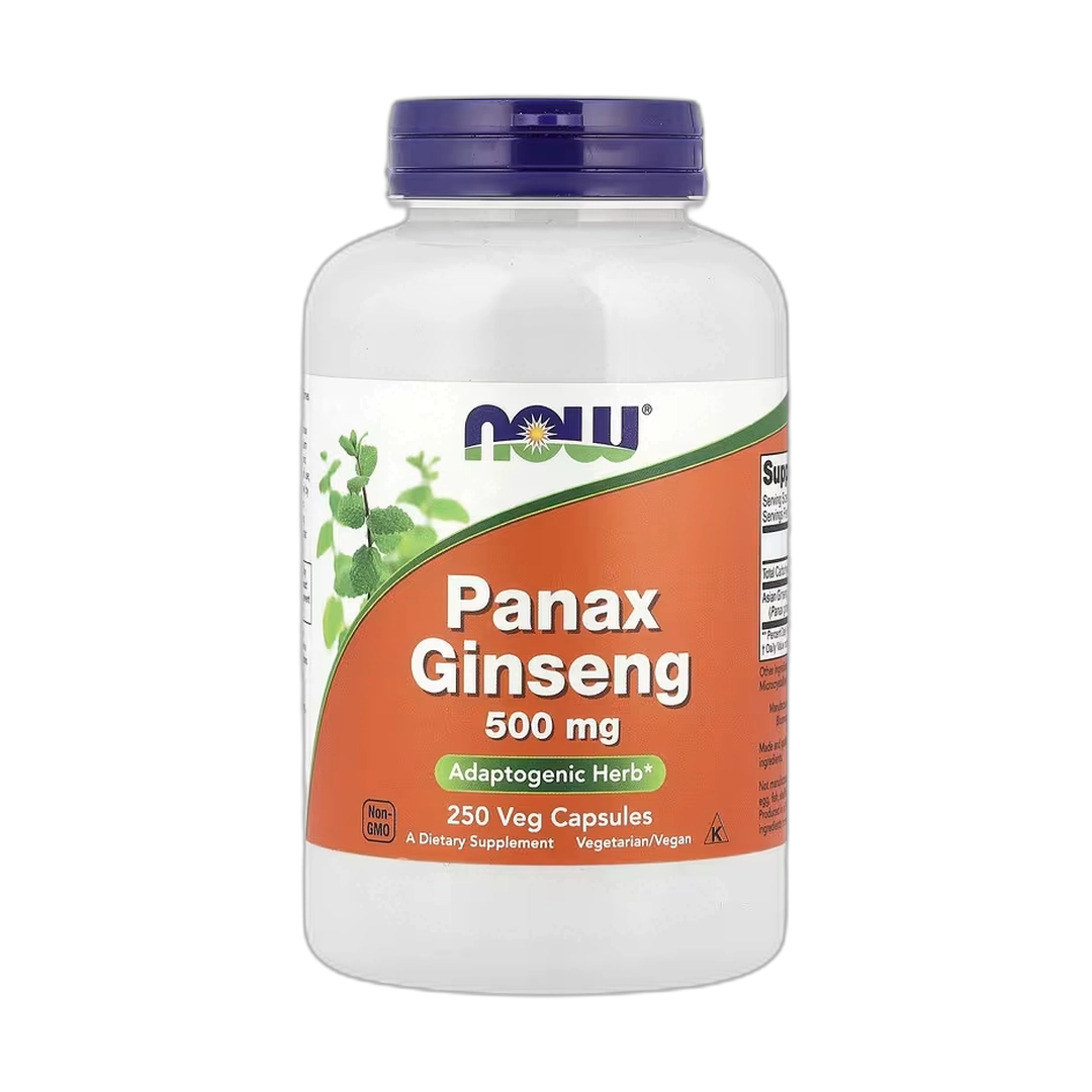 NOW Foods, Panax Ginseng, 500 mg, 250 Veg Capsules