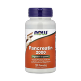 NOW Foods, Pancreatin 2000, 100 Capsules