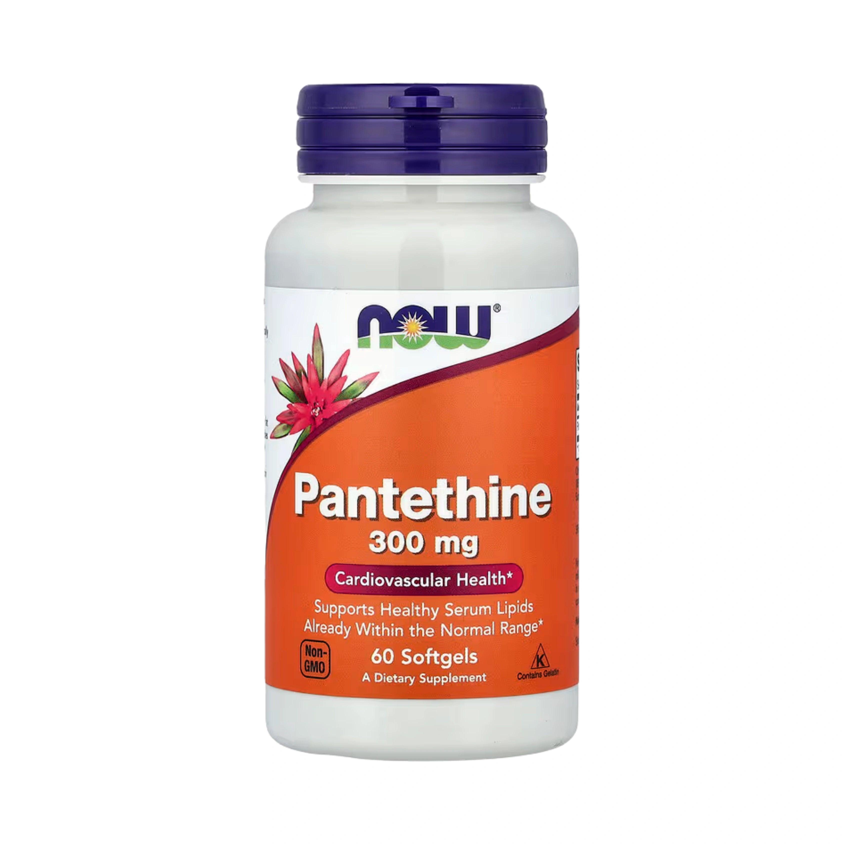 NOW Foods, Pantethine, 300 mg, 60 Softgels