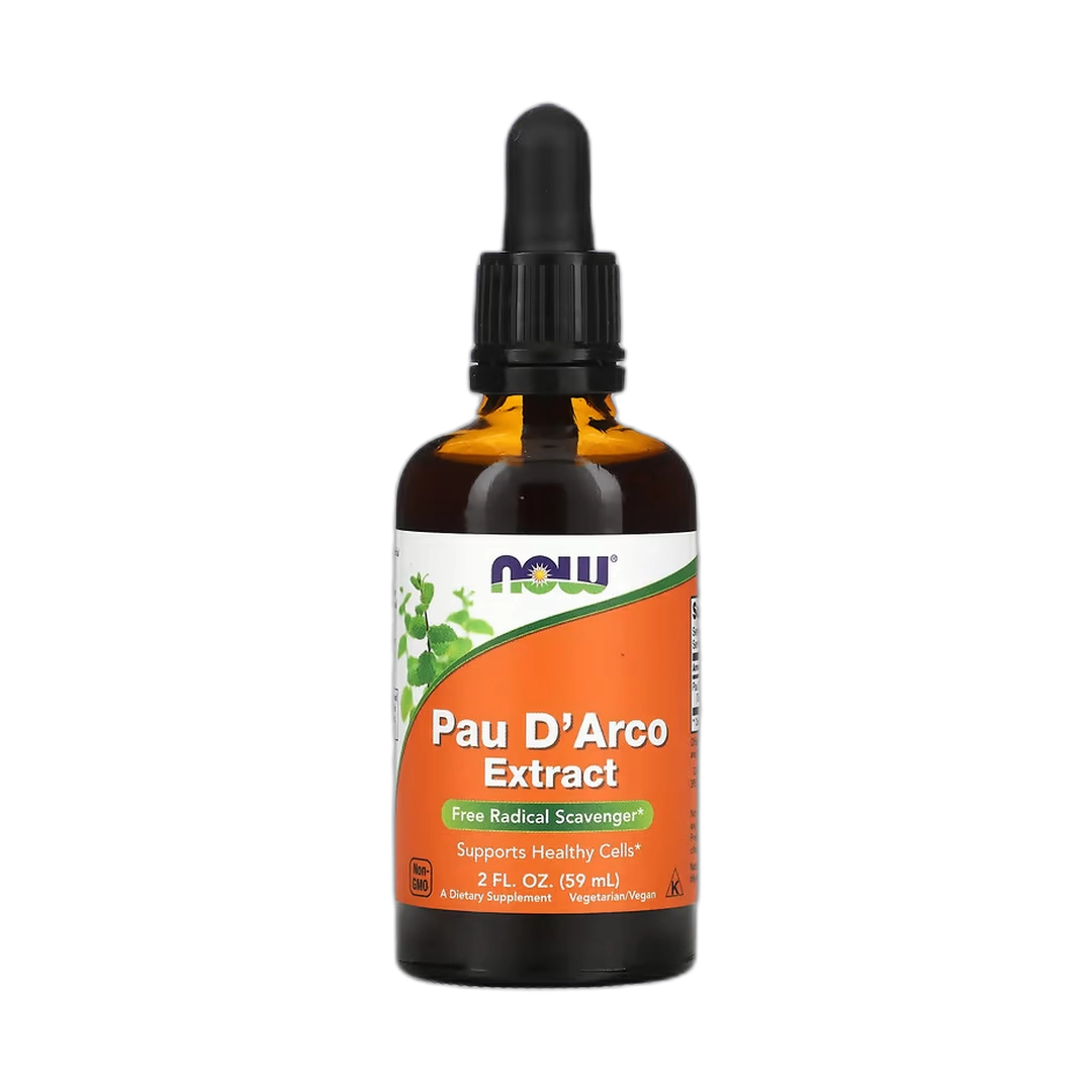 NOW Foods, Pau D'Arco Extract, 2 fl oz, 59 ml