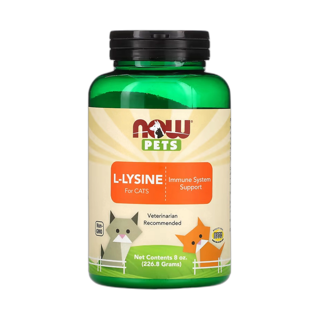 NOW Foods, Pets, L-Lysine for Cats, 8 oz, 226.8 g