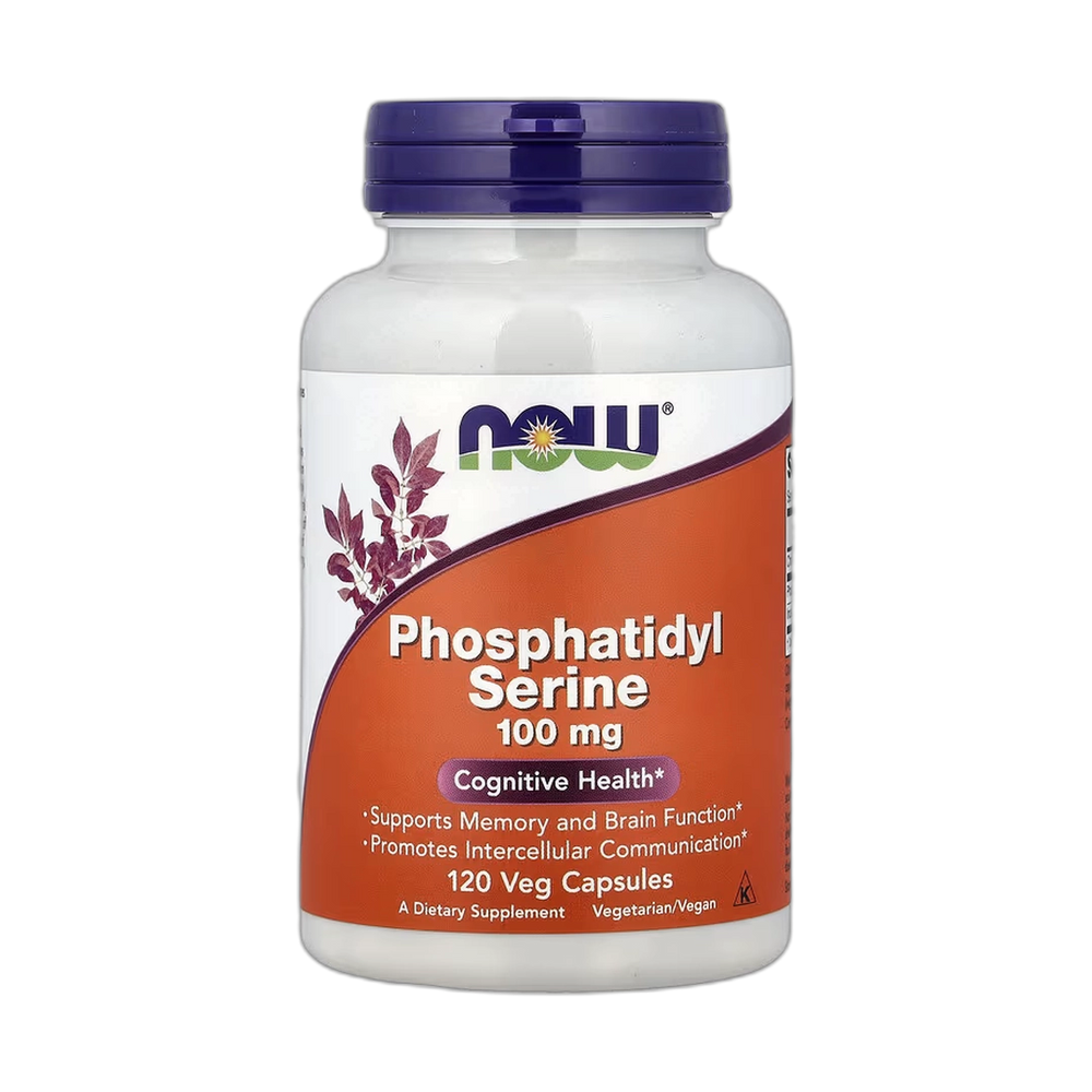NOW Foods, Phosphatidyl Serine, 120 Veg Capsules