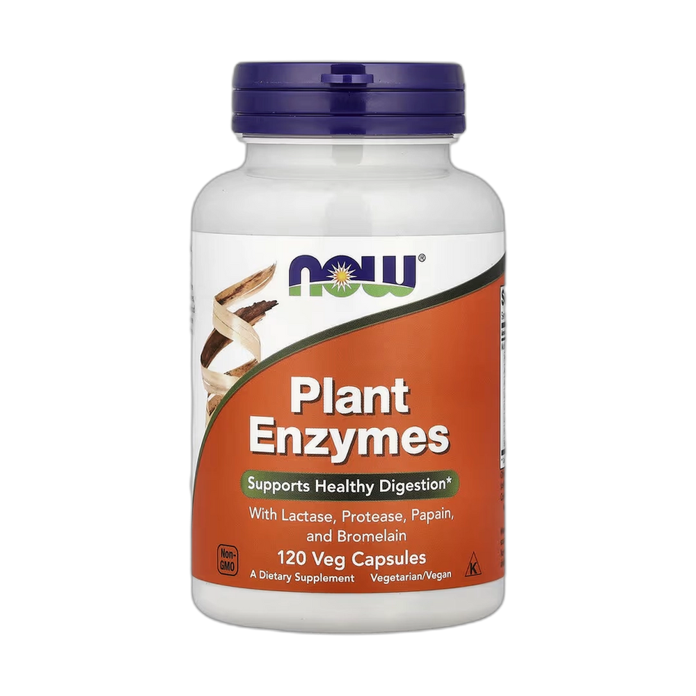 NOW Foods, Plant Enzymes, 120 Veg Capsules