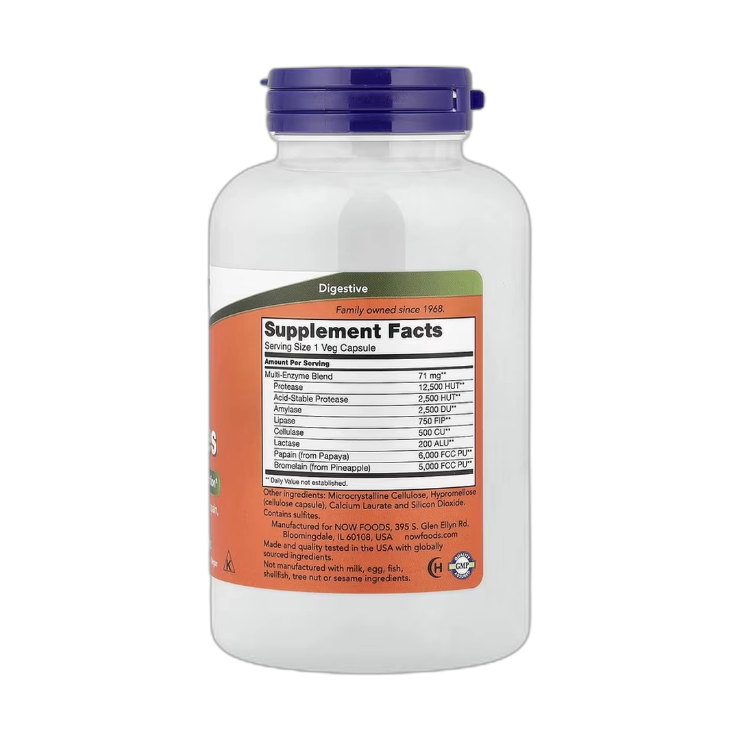 NOW Foods, Plant Enzymes, 240 Veg Capsules