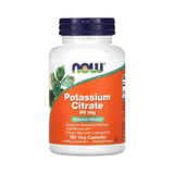 NOW Foods, Potassium Citrate, 99 mg, 180 Veg Capsules