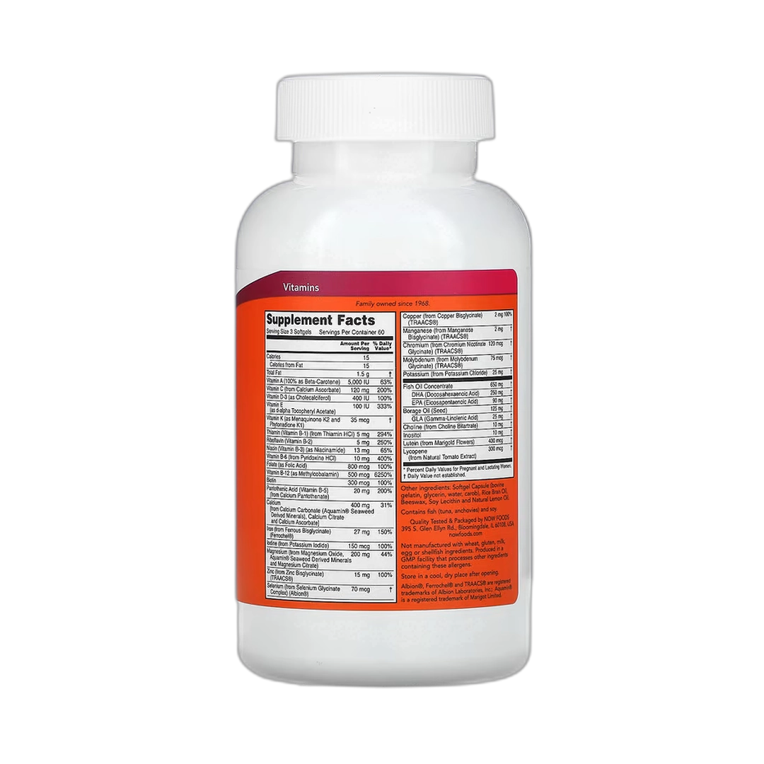NOW Foods, Prenatal Gels + DHA, 180 Softgels