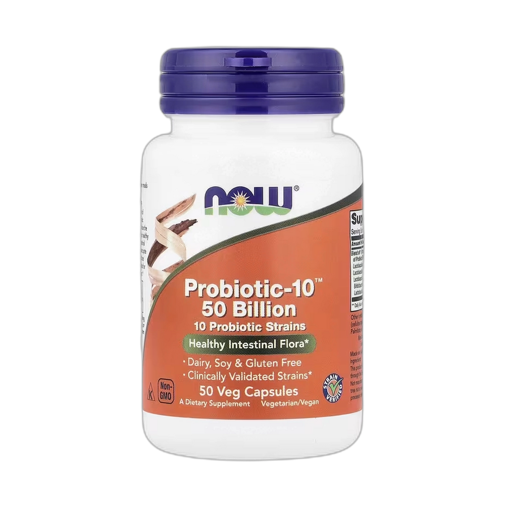 NOW Foods, Probiotic-10, 50 Billion, 50 Veg Capsules