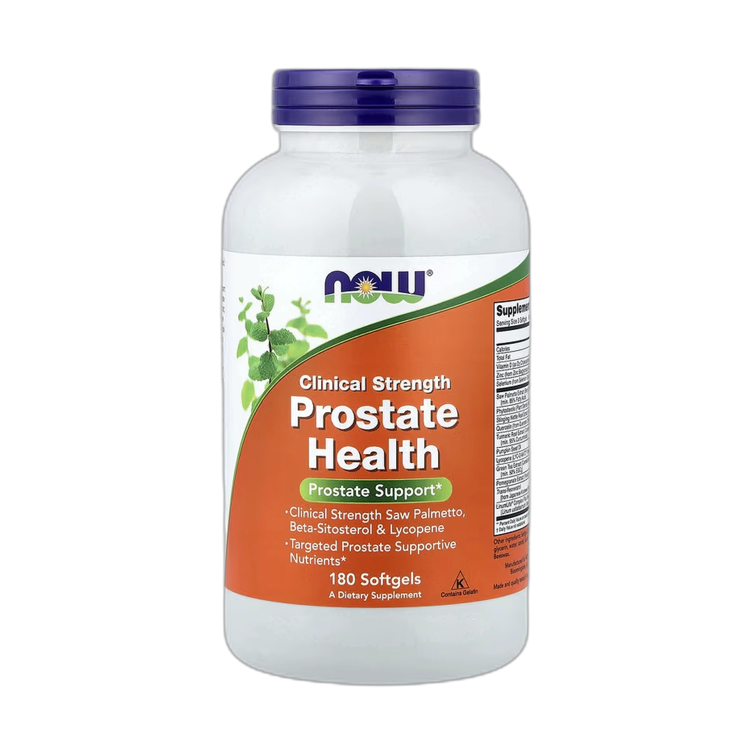 NOW Foods, Prostate Health, Clinical Strength, 180 Softgels