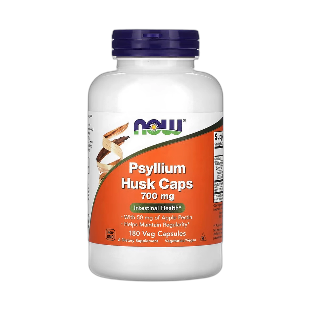 NOW Foods, Psyllium Husk Caps, 700 mg, 180 Veg Capsules