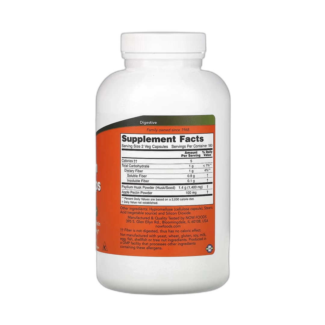 NOW Foods, Psyllium Husk Caps, 700 mg , 360 Veg Capsules