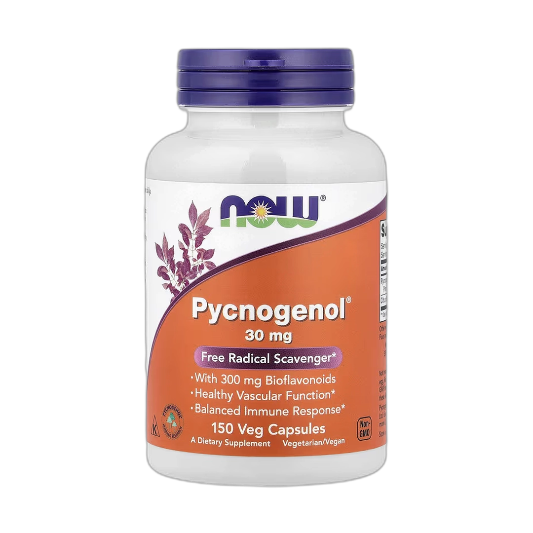 NOW Foods, Pycnogenol With Bioflavonoids, 150 Veg Capsules