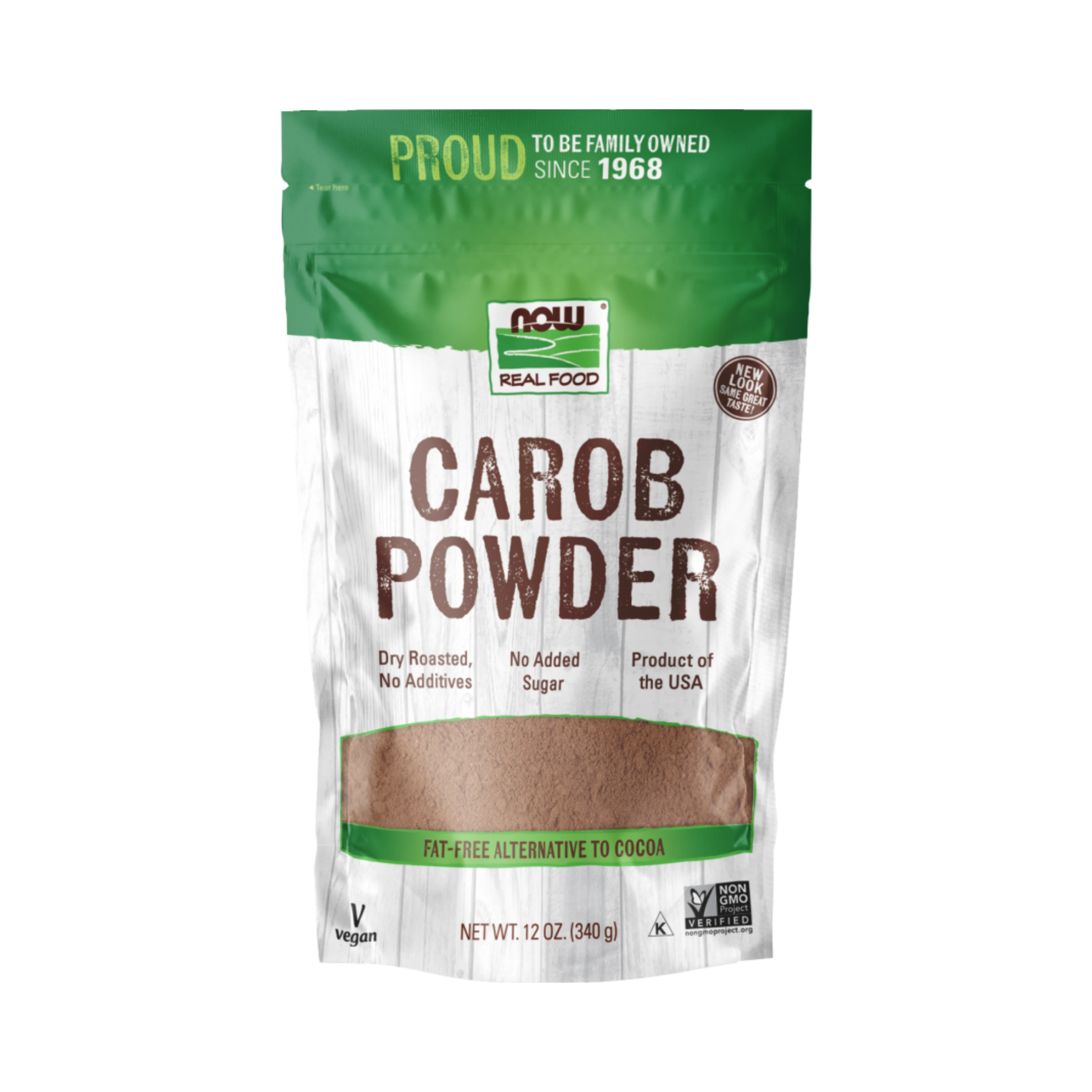 NOW Foods, Real Food, Carob Powder, 12 Oz