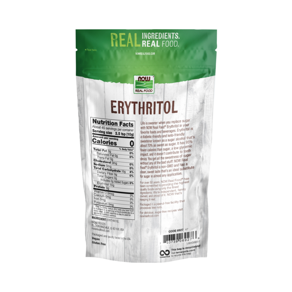 NOW Foods, Real Food, Erythritol, 1 Lb
